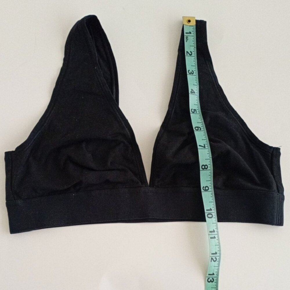 TNA Black Bralette Triangle Style Size L